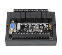 Jotekonoby PLC Panneau de contrôle industriel FX1N-20MR 12 entrées 8 sorties pour module de relais avec ARM 32 bits pour applications de contrôleur logique programmable (B)