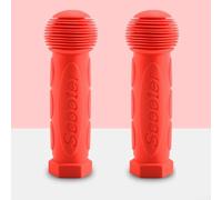 Jotekonoby Poignées en caoutchouc pour guidon de vélo pour enfants - Résistantes à l'eau - Antidérapantes - 6 options d'ombre - Bleu, rose, cyan, BL (rouge)