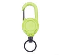 Jotekonoby Porte-clés rétractable pour bureau, bobine de badge anti-perte avec clip, porte-clés télescopique pour identification professionnelle, porte-clés avec cordon rétractable, organiseur de