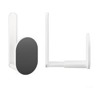 Jotekonoby Porte-serviettes magnétique réglable pour réfrigérateur, distributeur de papier essuie-tout avec dos magnétique sécurisé, s'adapte aux crochets de 5,4 à 8,9 cm, gain de place (magnétique)