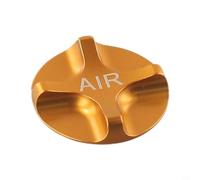 Jotekonoby Protecteur de bouchon de fourche avant pour couvercle de valve de gaz en alliage d'aluminium compatible avec les fourches FOX, léger 26 mm de diamètre - Doré ()