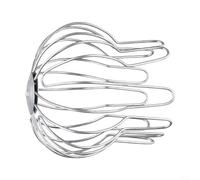 Jotekonoby Protection de gouttière, bouchon de tuyau de pluie en acier inoxydable, couvercle de vidange de toit pour balcon, filtre à débris facile à installer (110-120 mm)