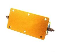 Jotekonoby Résistance de puissance en aluminium à charge fixe pour les tests et la simulation de haut-parleur, résistance industrielle audio haute puissance 1/2/4/8 Ohm avec trous de montage (2 Ohm 2R