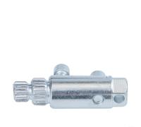 Jotekonoby Robinet extracteur de fil de valve d'angle | Outil de tuyau à filetage inversé pour vis à tête cassée et retrait de tuyau d'eau | Construction en acier 45 avec poignée hexagonale