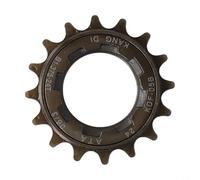 Jotekonoby Roue libre 16T à vitesse unique pour vélo, pignon arrière compatible avec Fixie et Ebike, pignon de piste à 16 dents pour réparation et remplacement, argenté