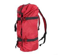Jotekonoby Sac à dos en corde Oxford indéchirable 25 l, Rouge, 24*24*48cm | Convient pour une corde de 100 m, bâche intégrée de 90 x 140 cm, rangement organisé, design sans nœuds, prêt pour la montagne