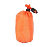 Jotekonoby Sac de couchage imperméable et coupe-vent réfléchissant 90 % de la chaleur corporelle - Enveloppe compacte pour camping, randonnée, sac à dos, sac à sifflet, orange