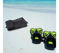 Jotekonoby Sac de rangement pour équipement de plongée - Pochette de transport en maille pour PME et porte-moulinet - Compact et léger - Accessoire de plongée avec design de drainage - Pour BCD - Noir