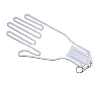 Jotekonoby Support à gants en plastique pour homme - Étirement de gants avec design exquis en forme de main, cintre de séchage pour maintenir la forme, compatible avec gauche et R (vert clair)