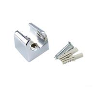 Jotekonoby Support de douche réglable pour douche à main - Support de baguette de douche avec construction en laiton massif, finition chromée, support mural de salle de bain (sku)