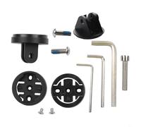 Jotekonoby Support de fixation pour caméra d'action et ordinateur de vélo en alliage d'aluminium M6 x L30 mm, compatible avec une tige de 28,6 mm