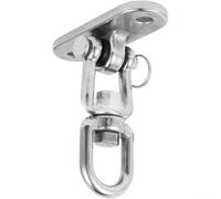Jotekonoby Support mural robuste en acier inoxydable 304 pour suspendre une balançoire avec rotation à 360 degrés et angle de pivotement réglable à 180 degrés (A)
