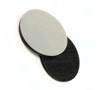 Jotekonoby Tampon de polissage orange de 125 mm pour polisseuse double action, disque de correction de peinture de voiture, tampon de polissage alternatif de ponçage humide, non abrasif