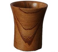 Jotekonoby Tasse à thé en bois Jujube reflétant les techniques artisanales grâce à des rituels de mise en forme et de raffinement précis (A)