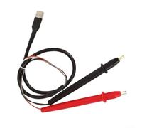 Jotekonoby Testeur de résistance interne de batterie, construction ABS, banc d'essai Kelvin Clip Enhanced Sonde, compatible avec les modèles YR1030 YR1035 (1030 stylo à 4 aiguilles)