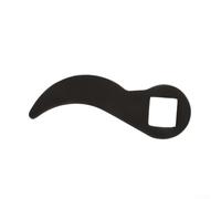 Jotekonoby Tête adaptateur de clé de levier de 6,35 mm pour retrait de demi-arbre, outil de réparation automobile pour barre de disjoncteur et cliquet, adaptateur compact en acier (D)