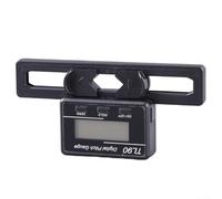 Jotekonoby TL90 Règle de pas électronique inclinomètre avec écran LCD rétroéclairé Rapporteur numérique Outil de mesure d'angle pour hélicoptère ingénierie construction