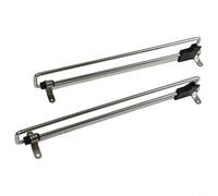 Jotekonoby Tringle de penderie réglable | Barre de cintre rétractable | Tringle à vêtements télescopique pour garde-robe | Barre de suspension coulissante | Tringle à vêtements en métal | (300 mm)