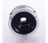 Jotekonoby Tube extenseur de tube de direction de fourche en carbone pour casque simple de 1/8" 286 mm en alliage d'aluminium pour fourche de vélo, bouchon de compression compatible avec route pour