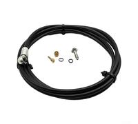 Jotekonoby Tuyau de frein à disque haute pression de 2000 mm pour Magura pour MT4e Mt5 compatible avec conduite d'huile de frein de vélo en caoutchouc Mt4 en métal résistant hydraulique (un ensemble)