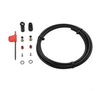 Jotekonoby Tuyau de frein à disque hydraulique de 200 cm avec insert en métal pour Sram pour caoutchouc pour CNC usiné Olive Plus Mount Oil Line Compatible avec Sram plat