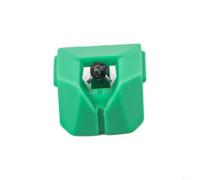 Jotekonoby VMN95E Stylet de rechange pour platine vinyle Audio Technica AT-LP120X - Aiguille stéréo à aimant mobile elliptique compatible avec la série VM95 (vert)