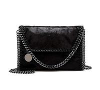 JOTHIN Crossbody Bags for Women Designer Handbags for Women Black Clutch Chain Crossbody Purse Women's Shoulder Handbags(Black)