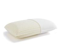 JOTOM Talalay Oreiller 100% Latex Naturel - Oreiller de Luxe pour Les Personnes Dormant sur Le côté, Le Dos et Le Ventre - Housse Amovible en Coton Respirant (Grand lit, fermeté Moyenne)