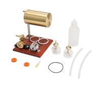 JOTPOR Kit de mini moteur à vapeur à monter soi-même, type oscillant avec chaudière, modèle de moteur à combustion externe | Projet scientifique éducatif et cadeau de loisirs pour adultes