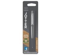 Jotter Acier Inoxydable Moyen Pointe Rétractable Stylo à Bille, Bleu - 1953205