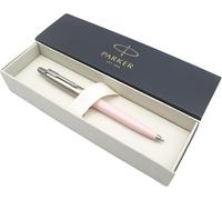Jotter Stainless Steel Ballpoint Pen Baby Pink Pastel Finish Blue Ink Gift Boxed