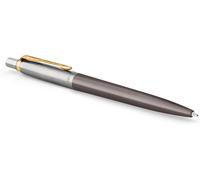 Jotter Stylo Bille Laque Grise Avec Finitions Or Pointe Moyenne Recharge D'encre Bleue Coffret Cadeau Cadeaux De Fin D'études Parfaits.[G51]
