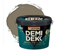 Jotun - Peinture Bois, Lasure Opaque pour Extérieur et Intérieur Satinée - DEMI DEKK INFINITY DETAILS - RAL 7002 - Gris Olive - 3L