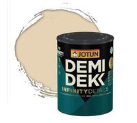 Jotun - Peinture Bois, Lasure Opaque pour Extérieur et Intérieur Satinée - DEMI DEKK INFINITY DETAILS - RAL 1015 - Ivoire Clair - 0,75L