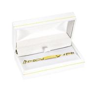 Jouailla - Ecrin bracelet identité gainé - Blanc - Bébé