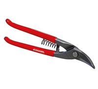 Jouanel Cisaille à tôle incurvée gauche - En acier inoxydable durable - Gauche - Cisaille à tôle avec lames incurvées - Ciseaux multi-usages pour couper les tuyaux d'évacuation - Longueur 27 cm