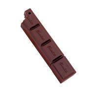 Joucien Lot de 3 stylos à bille créatifs en chocolat de 0,5 mm - Simulation alimentaire - Stylo à bille marron