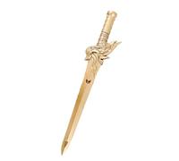 Joucien Lot de 6 stylos créatifs à base d'eau en plastique en forme d'arme de 0,5 mm avec tube d'aiguille complet Noir Stylo à base d'eau