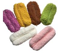 Joucien Trousse à crayons simple en peluche de style coréen, trousse de rangement créative pour étudiants - une couleur choisie au hasard