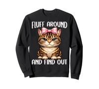 Joue Autour de toi et découvre Un drôle de Petit Chaton Sweatshirt