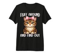 Joue Autour de toi et découvre Un drôle de Petit Chaton T-Shirt Haut de Gamme