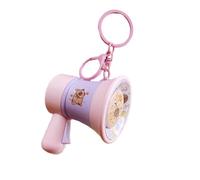 Joue-clés Animal Avec Enregistrement Vocal 30s Portable En Acrylique Musique De Jouet De Troussette Pour Sacs À Kapibarasan Porte-clés