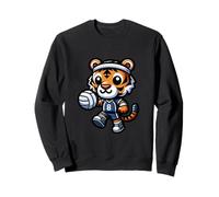 Joue comme Un Tigre Volleyball Style Sweatshirt