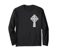 Joué de Croix Celtique chrétien - Irish Viking of Christ Manche Longue