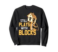 Joue Encore avec des Blocs comme Un Pro du Chantier Sweatshirt