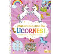 Joue encore avec les licornes ! - Collectif - Deux Coqs D'or - broché - Livre-jeu