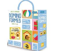 Joue et apprends Domino formes - Matteo Gaule - Sassi - Boîte ou accessoire - Jeux livres objets
