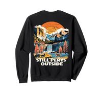 Joue Toujours à l'extérieur de la Nature en Plein air Amoureux de la randonnée en Montagne Sweatshirt