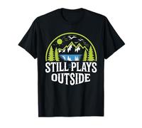 Joue Toujours à l'extérieur du Camping, de la randonnée et des sentiers Frais T-Shirt