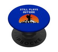 Joue Toujours à l'extérieur en Plein air Amoureux de la Nature Montagnes randonnée PopSockets PopGrip Adhésif